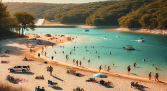 Sandy Creek Beach: Keindahan Pasir Putih dan Air Jernih di Sekitar Mark Twain Lake