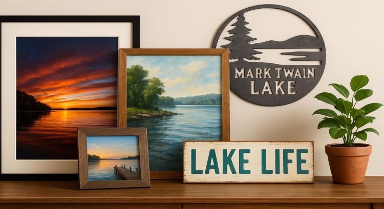 Capture the Lake Photo Prints, Art, and Decor Inspired by Mark Twain Views