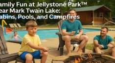 Family Fun at Jellystone Park near Mark Twain Lake Cabins, Pools, and Campfires