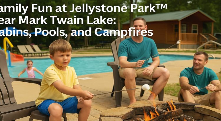 Family Fun at Jellystone Park near Mark Twain Lake Cabins, Pools, and Campfires