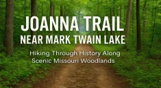 Joanna Trail Near Mark Twain Lake Hiking Through History Along Scenic Missouri Woodlands