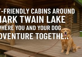 Pet Friendly Cabins Around Mark Twain Lake Where You and Your Dog Can Adventure Together