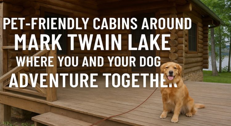 Pet Friendly Cabins Around Mark Twain Lake Where You and Your Dog Can Adventure Together