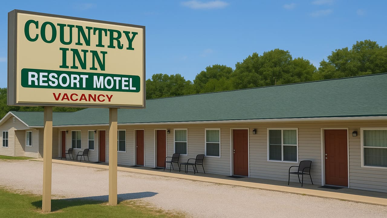 Discover Comfort and Simplicity at Country Inn Resort Motel near Mark Twain Lake