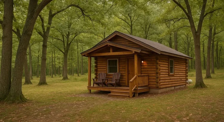 Rustic Oak Cabins A Serene Getaway in the Heart of Missouri’s Wilderness