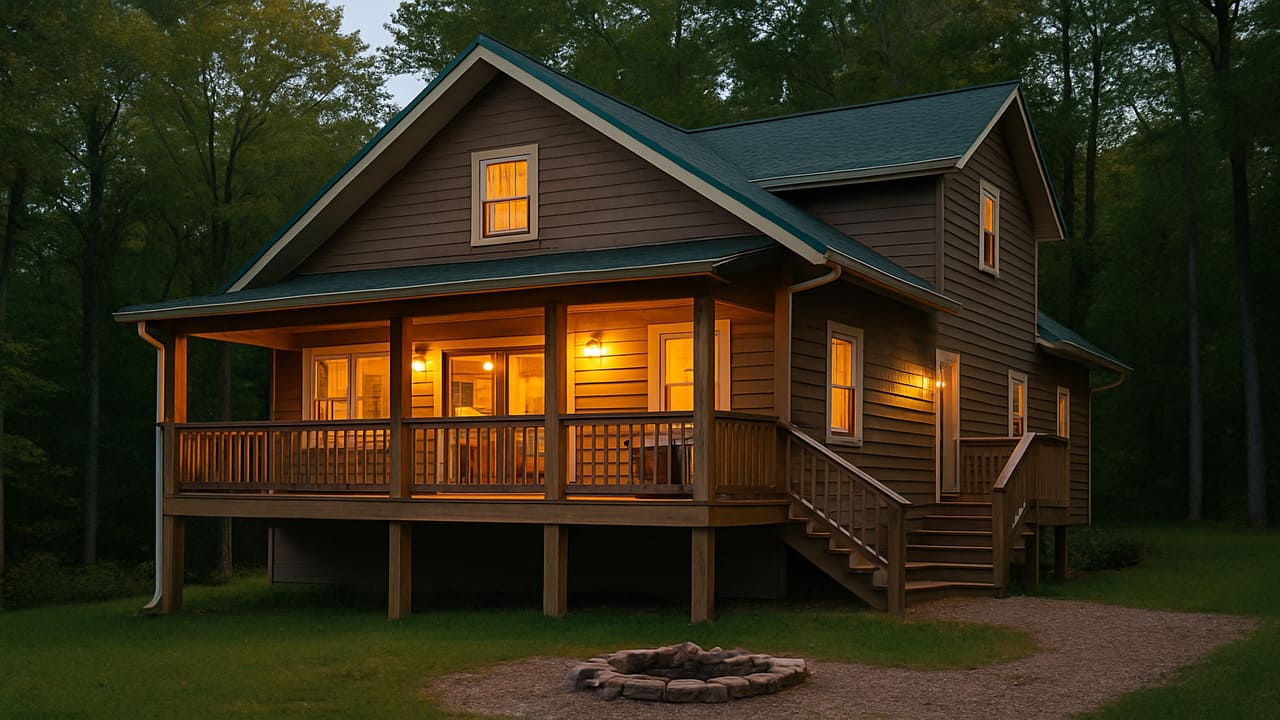 Secluded Forest Cabins Hidden Retreat Near Mark Twain National Forest