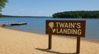 Twain Landing: A Scenic Riverside Retreat for Boaters and Beachgoers at Mark Twain Lake