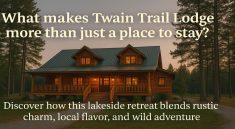 Twain Trail Lodge Where Rustic Comfort Meets Lakeside Adventure