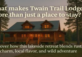 Twain Trail Lodge Where Rustic Comfort Meets Lakeside Adventure