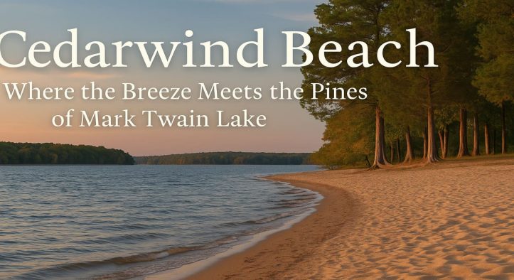 Cedarwind Beach: Where the Breeze Meets the Pines of Mark Twain Lake
