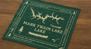 Mark Twain Lake Bandana: A Wearable Souvenir of Story and Scenery