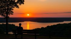 Ralls County Lookout Point The Best Sunset Spot Around Mark Twain Lake