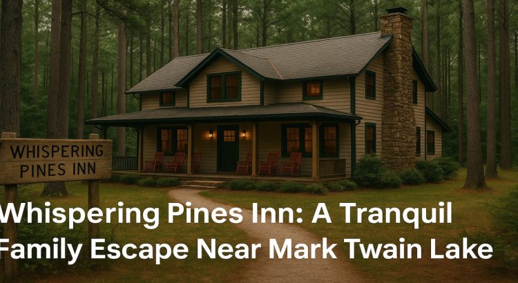 Whispering Pines Inn A Tranquil Family Escape Near Mark Twain Lake