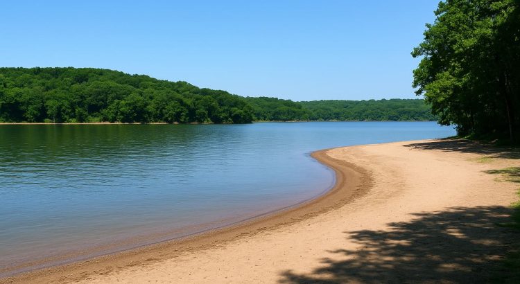 Windsor Crossing Beach A Secluded Swim Spot on Mark Twain Lake
