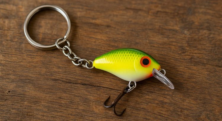 Fishing Lure Keychains Functional Souvenirs with a Touch of Adventure