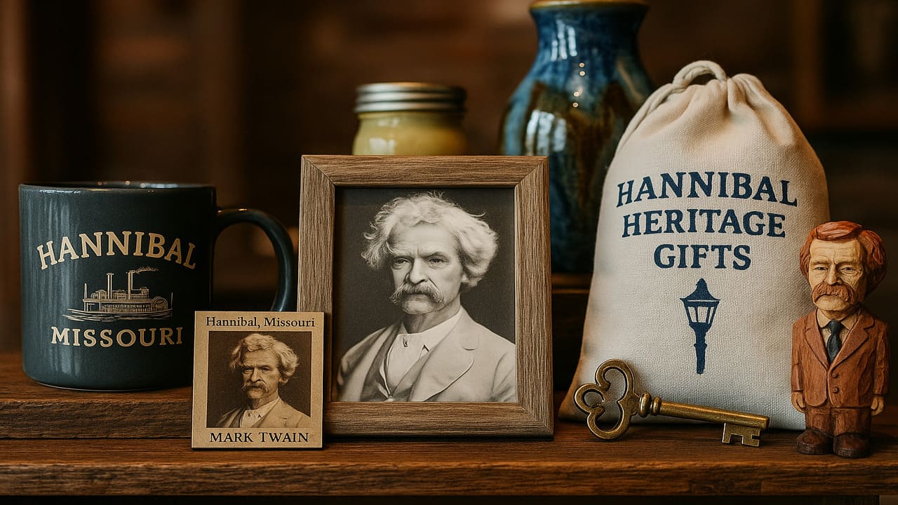 Hannibal Heritage Gifts Celebrating Local Identity in Twain’s Hometown