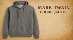 Mark Twain Hoodie Jacket A Blend of Comfort, Style, and Storytelling