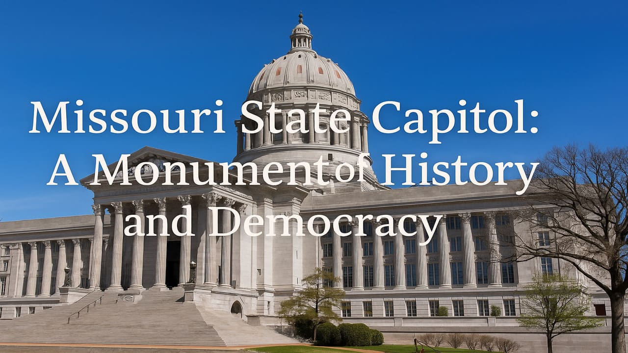 Missouri State Capitol A Monument of History and Democracy