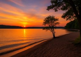 Romantic Beach Spots at Mark Twain Lake for Couples and Sunset Views