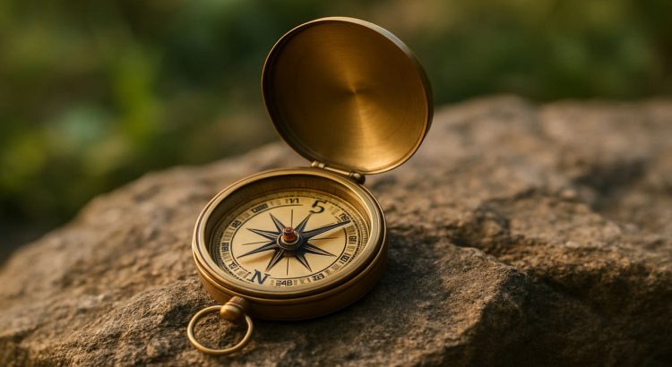Twain Time Compass A Souvenir That Points to the Heart of Mark Twain Lake