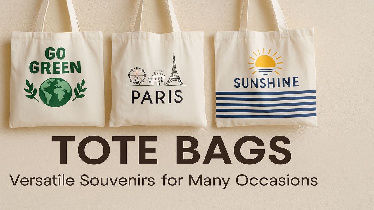 Custom Tote Bags Make the Perfect Souvenir and Daily Companion
