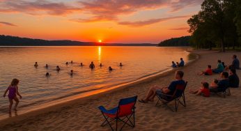 From Sunsets to Swimming: Top Beach Spots at Mark Twain Lake