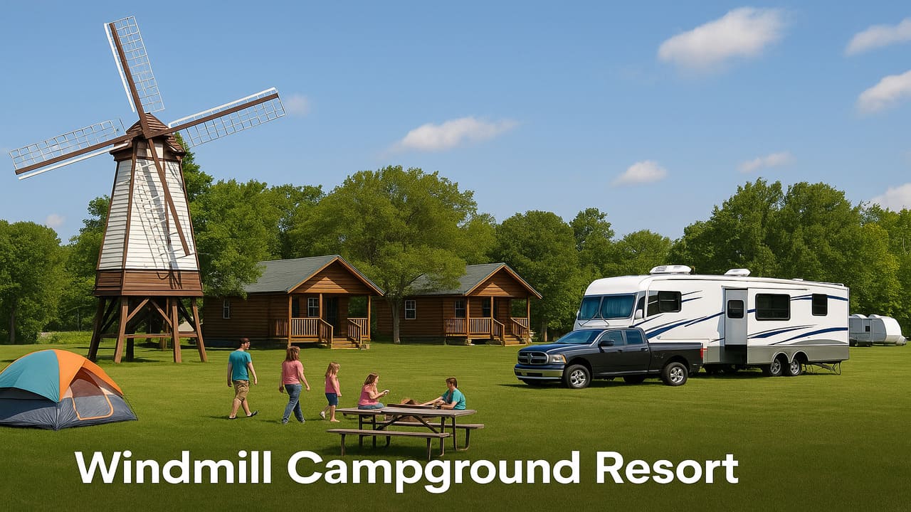 Windmill Campground Resort Outdoor Adventures with Resort Amenities