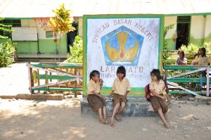 Nihiwatu, Sumba, Indonesia — High tide at Nihiwatu's famed 2.5-kilometer-long beach on Indonesia's Sumba island. Hard to access, the beach remains rather private for the hotel and its surrounding villages.